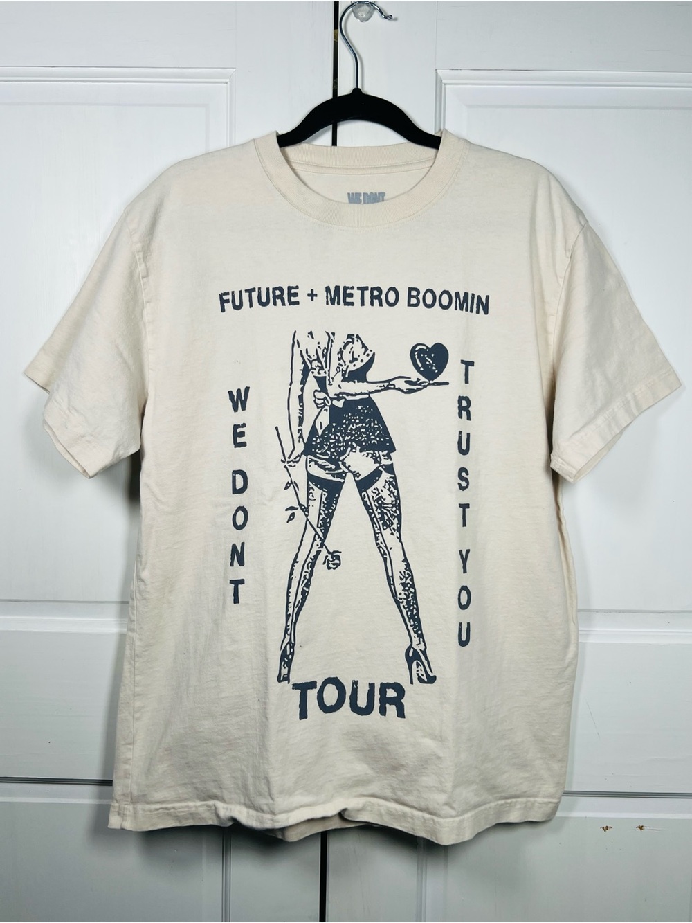 Future x Metro Boomin “We Don’t Trust You” Tour Tee Shirt Size Large